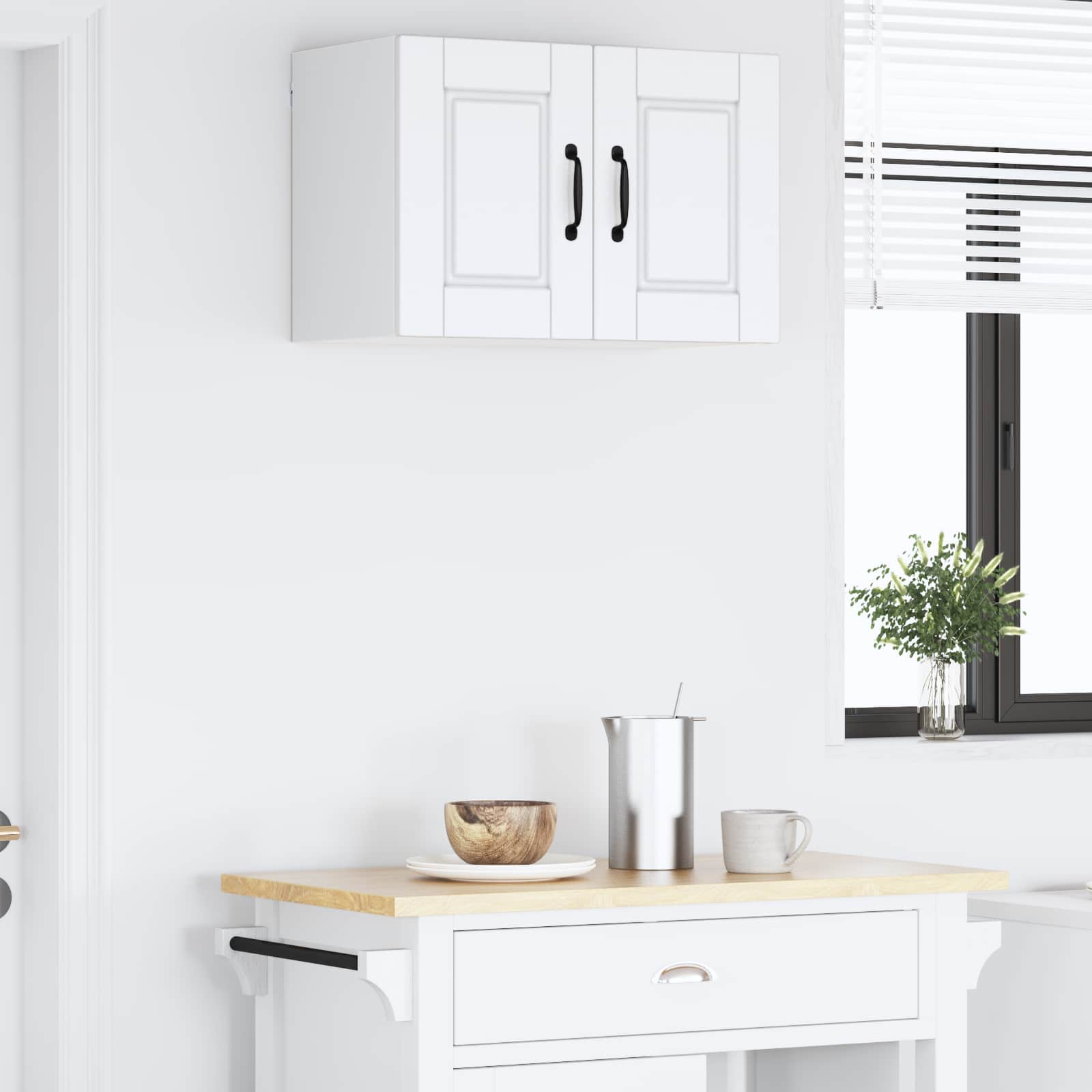 Ormar za Zid Bijelo 60 x 31 x 40 cm Konstruirano drvo