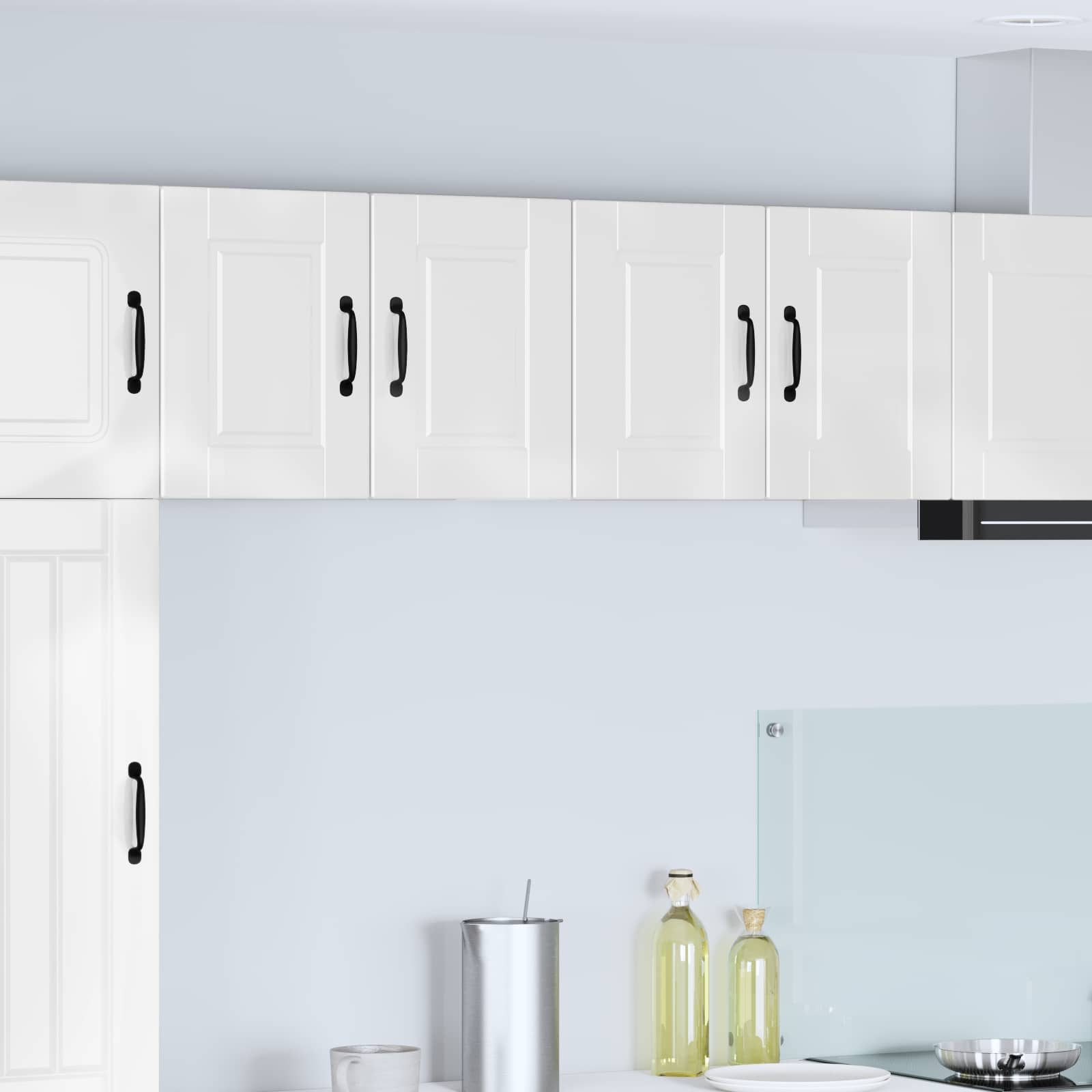 Ormar za Zid 2 pcs Visoki sjaj bijela 60 x 31 x 40 cm