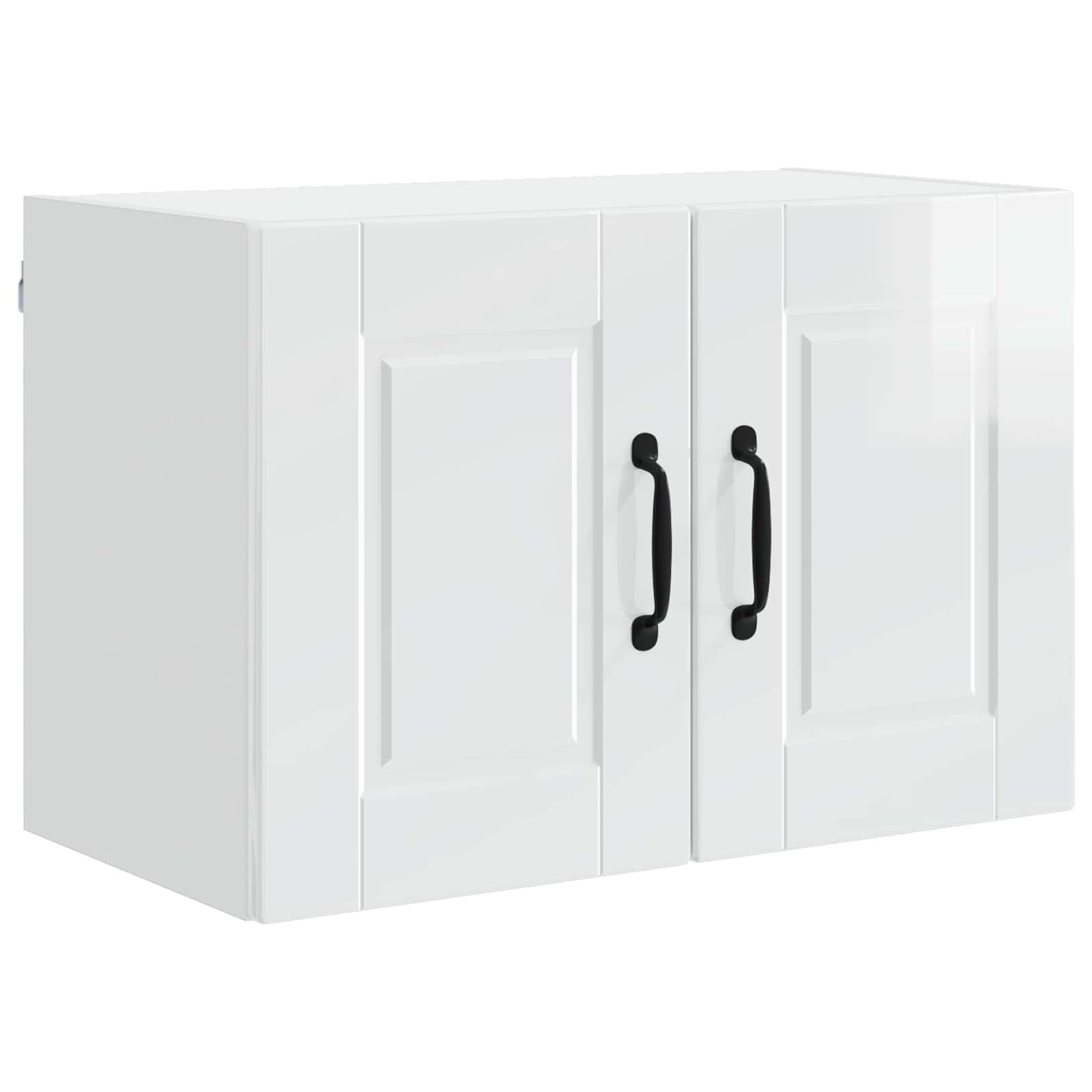 Ormar za Zid 2 pcs Visoki sjaj bijela 60 x 31 x 40 cm