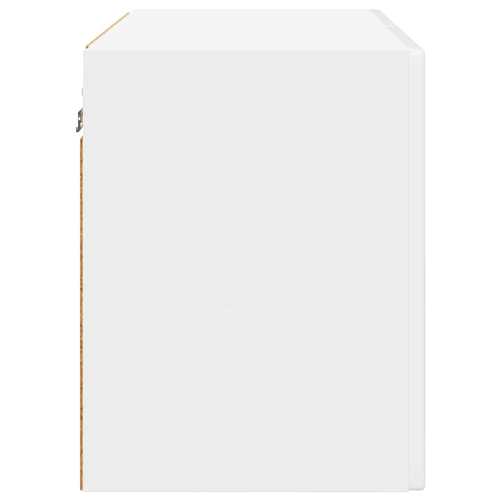 Ormar za Zid 2 pcs Visoki sjaj bijela 60 x 31 x 40 cm