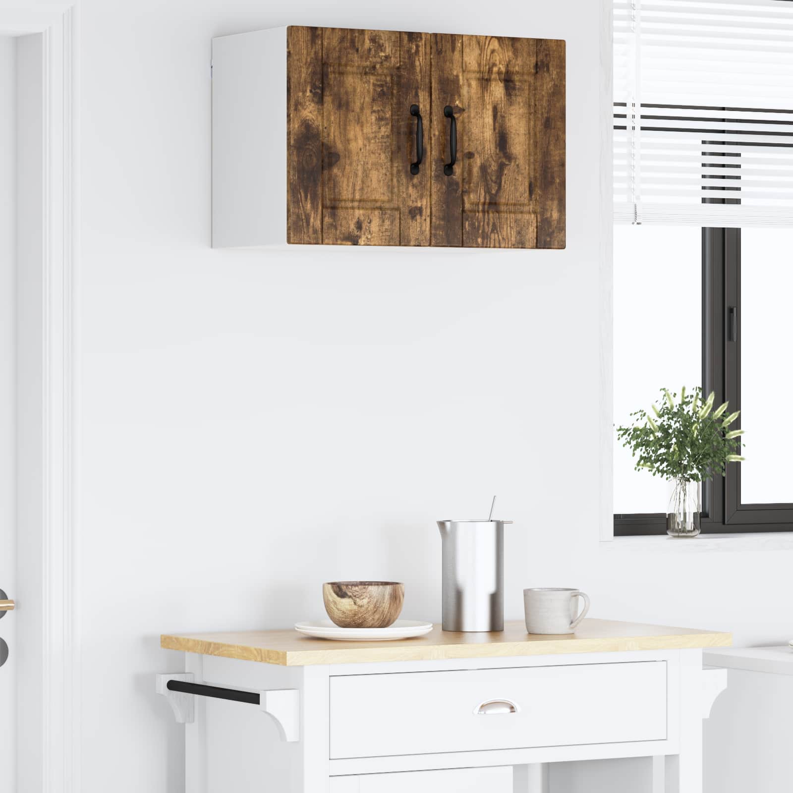Ormar za Zid Dimljeni hrast 60 x 31 x 40 cm Konstruirano drvo