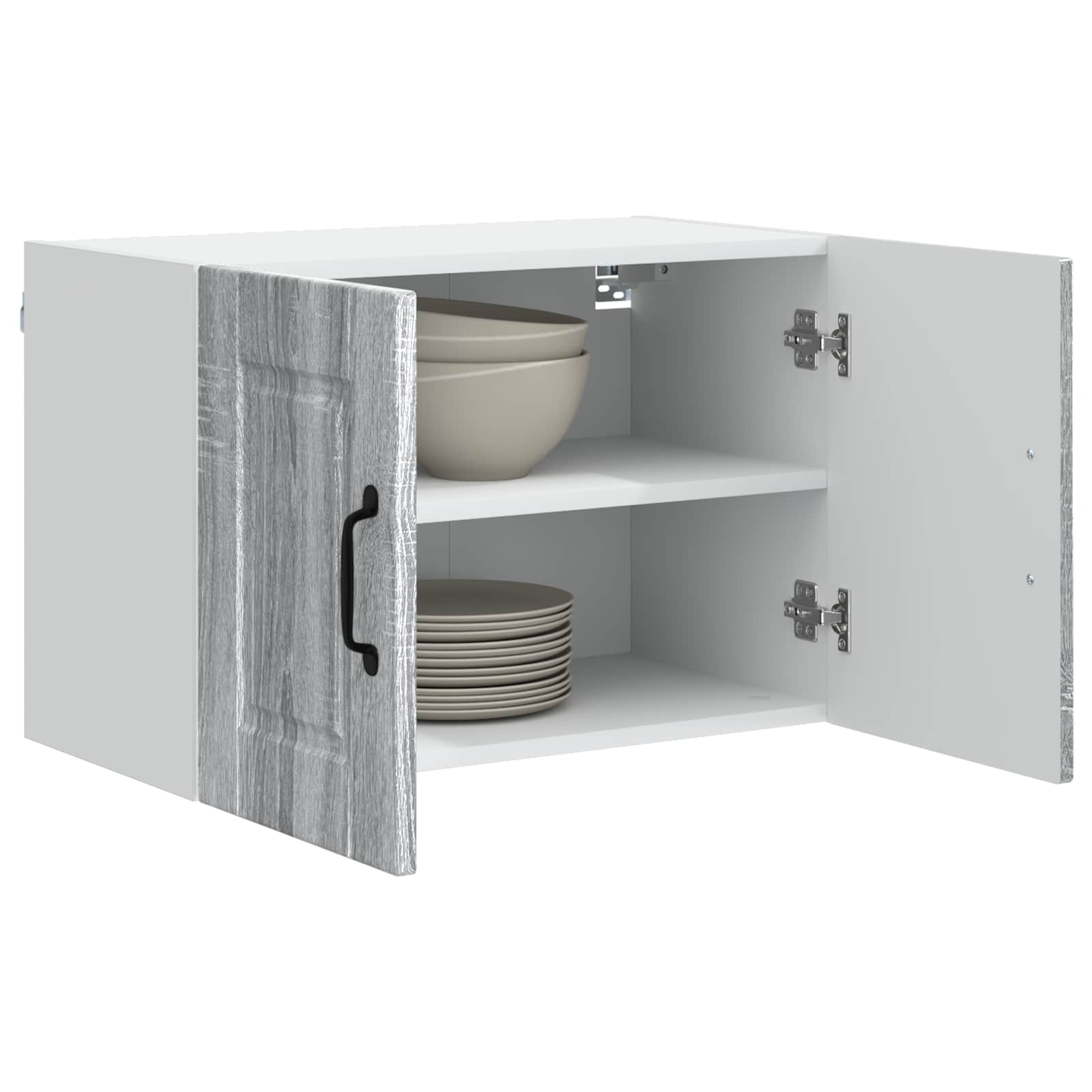 Ormar za Zid Siva Sonoma 60 x 31 x 40 cm Konstruirano drvo