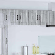 Ormar za Zid 2 pcs Siva Sonoma 60 x 31 x 40 cm