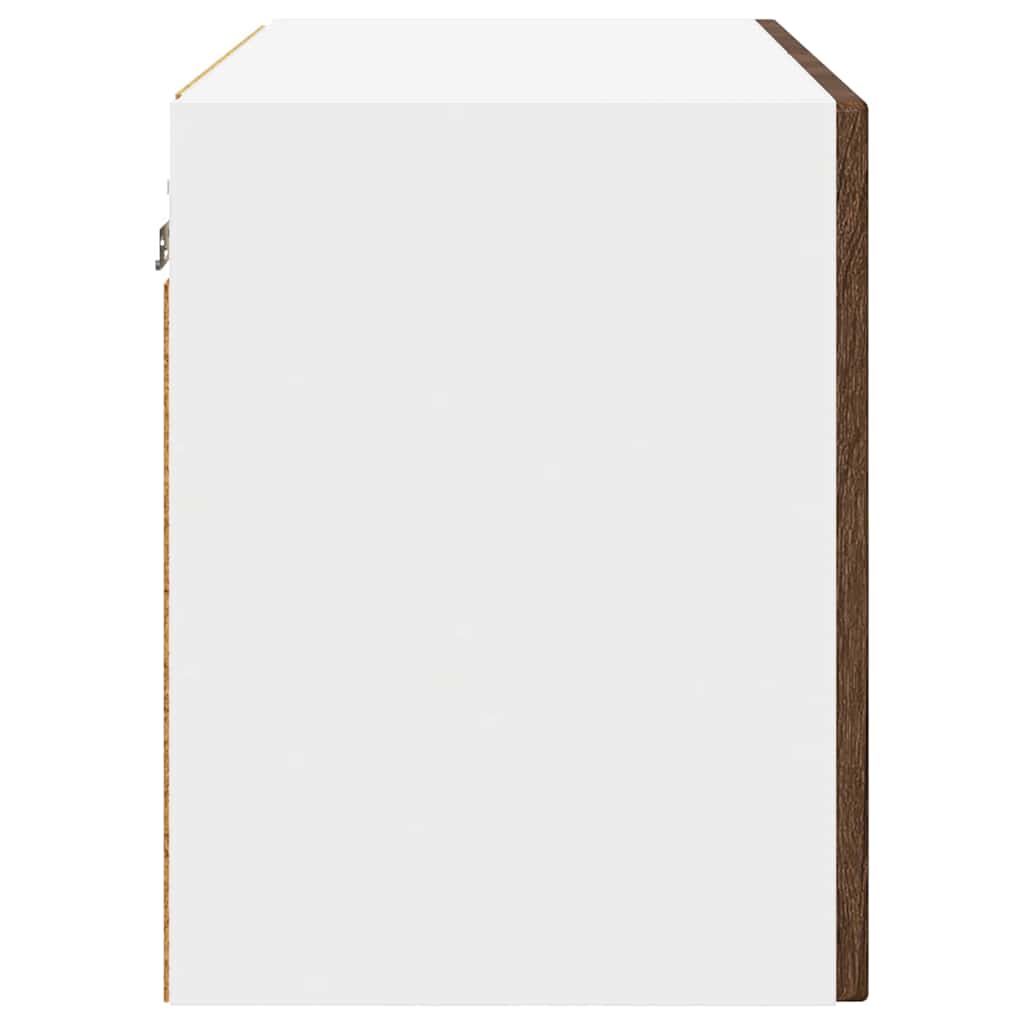 Ormar za Zid 2 pcs Smeđi hrast 60 x 31 x 40 cm