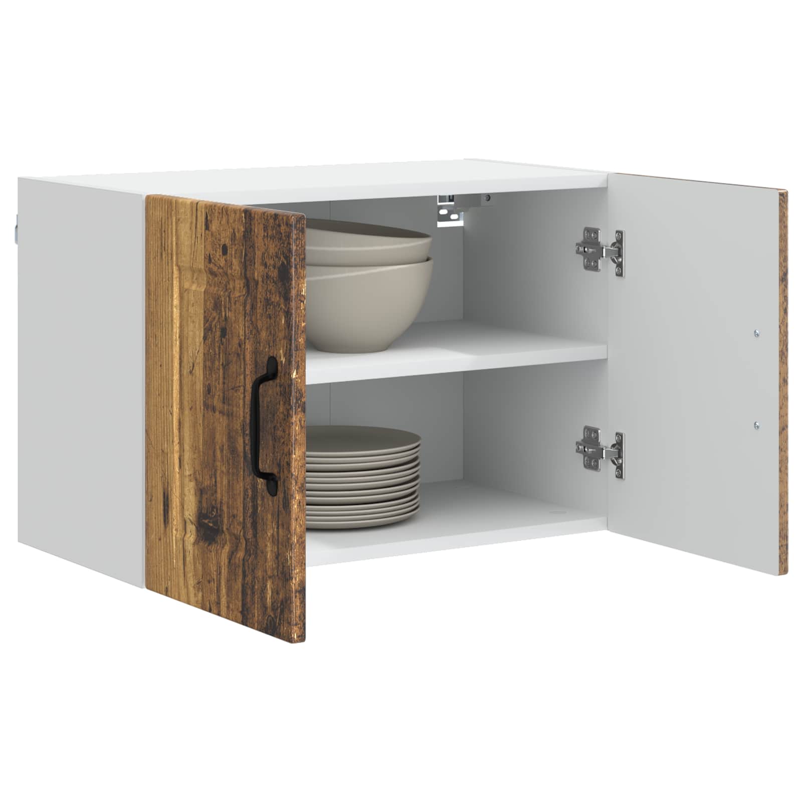 Ormar za Zid 2 pcs Staro drvo 60 x 31 x 40 cm Konstruirano drvo