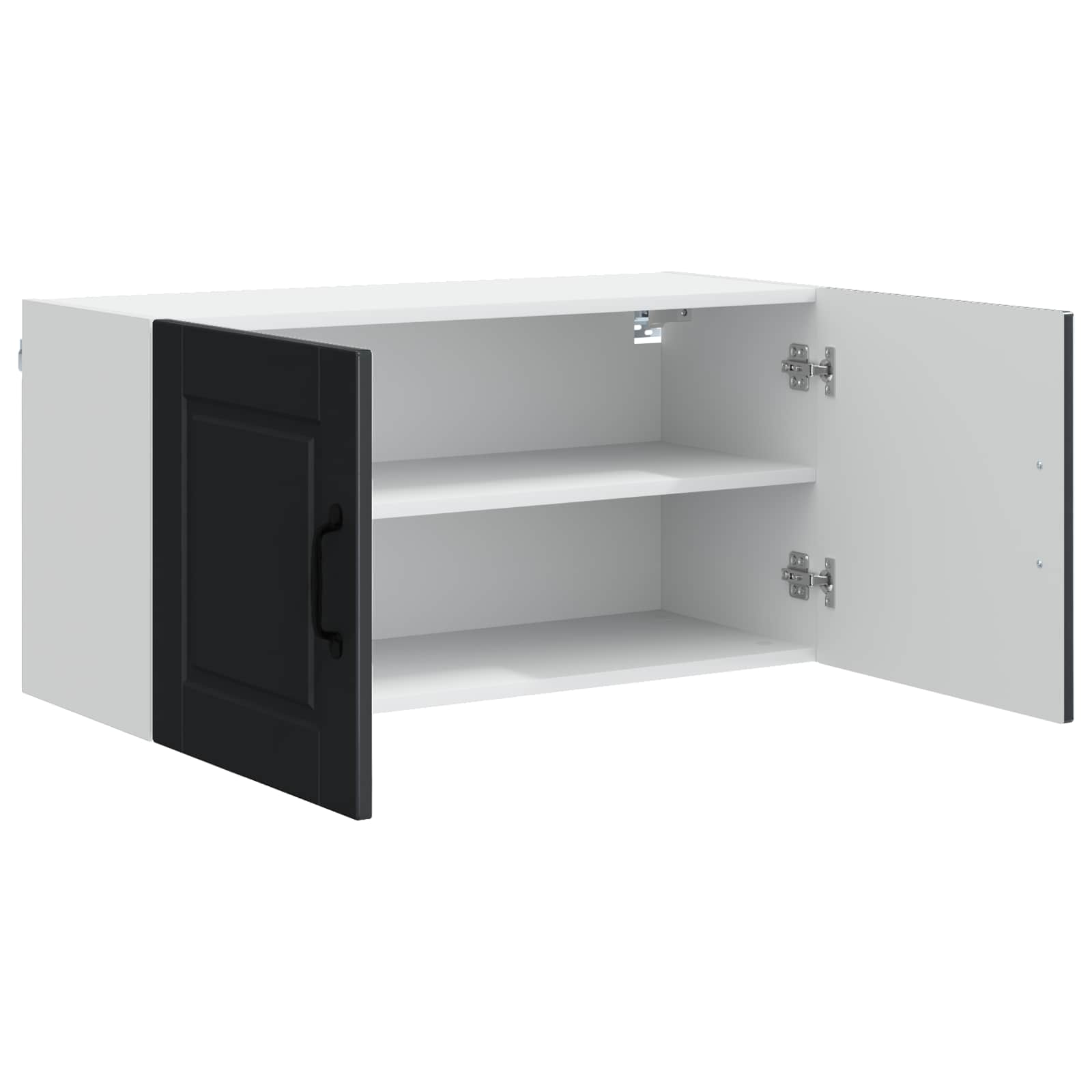 Ormar za Zid Crna 80 x 31 x 40 cm Konstruirano drvo