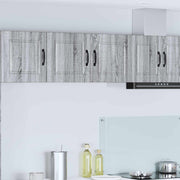 Ormar za Zid Siva Sonoma 80 x 31 x 40 cm Konstruirano drvo