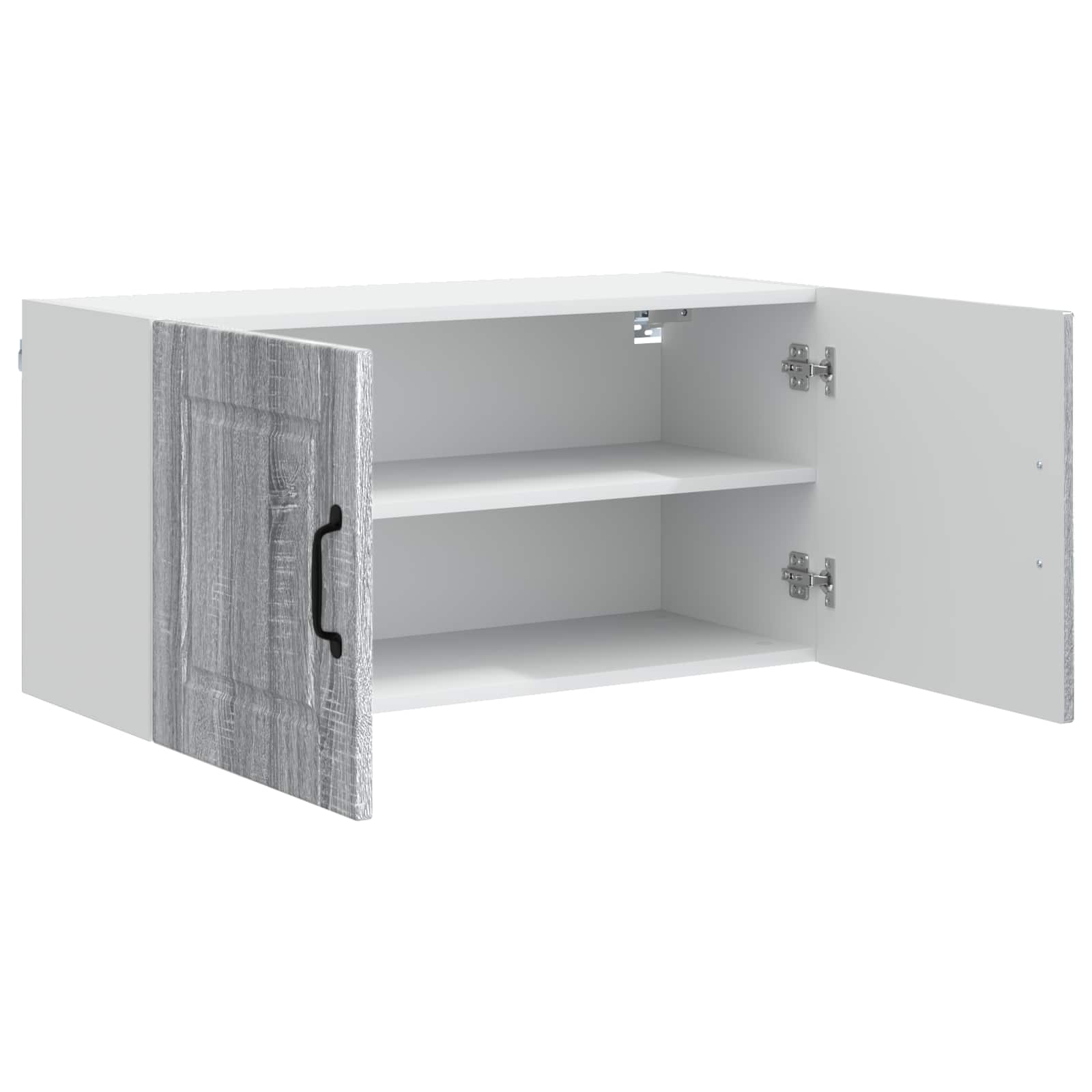 Ormar za Zid Siva Sonoma 80 x 31 x 40 cm Konstruirano drvo