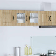 Zidni stakleni ormar Sonoma hrast 80 x 31 x 40 cm