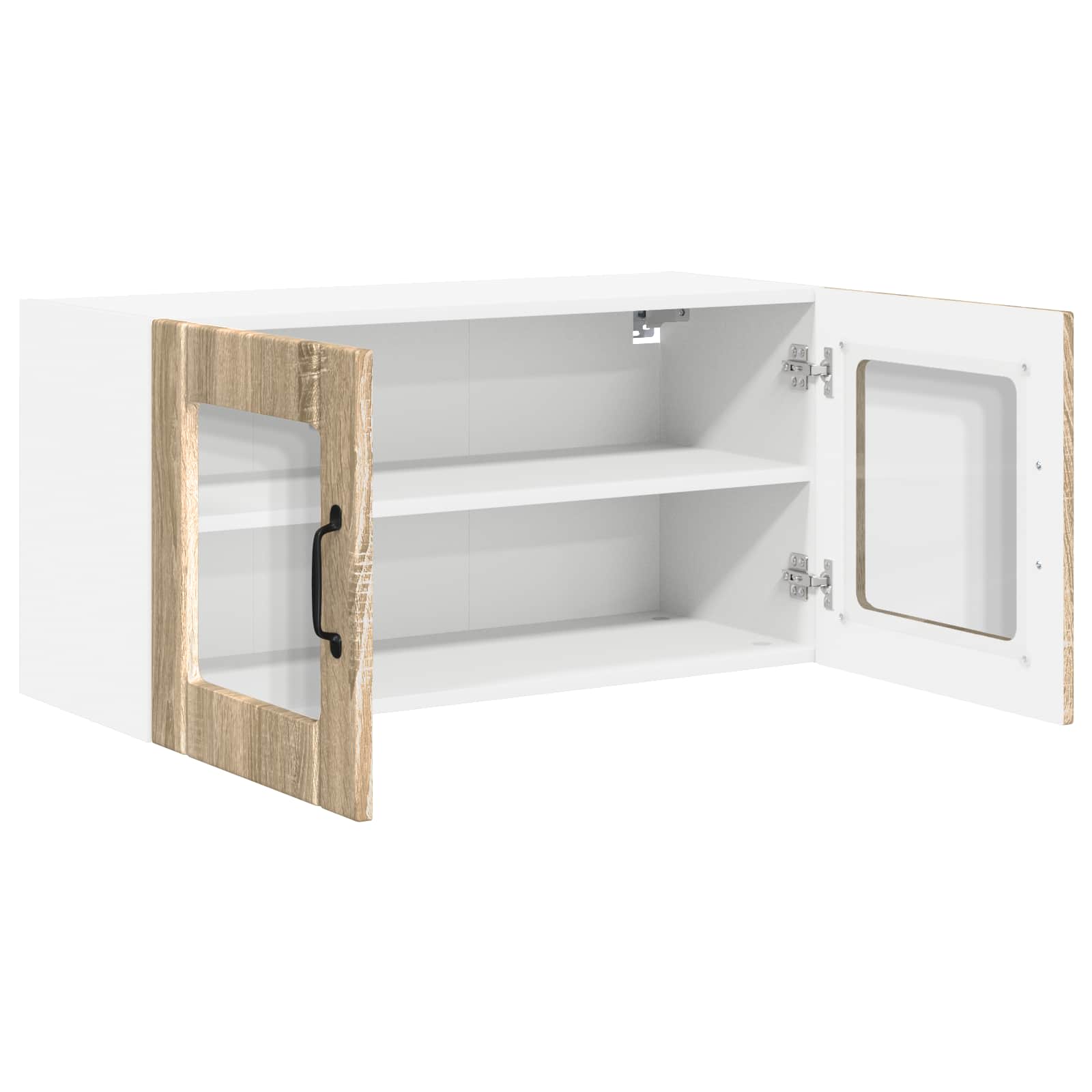 Zidni stakleni ormar Sonoma hrast 80 x 31 x 40 cm