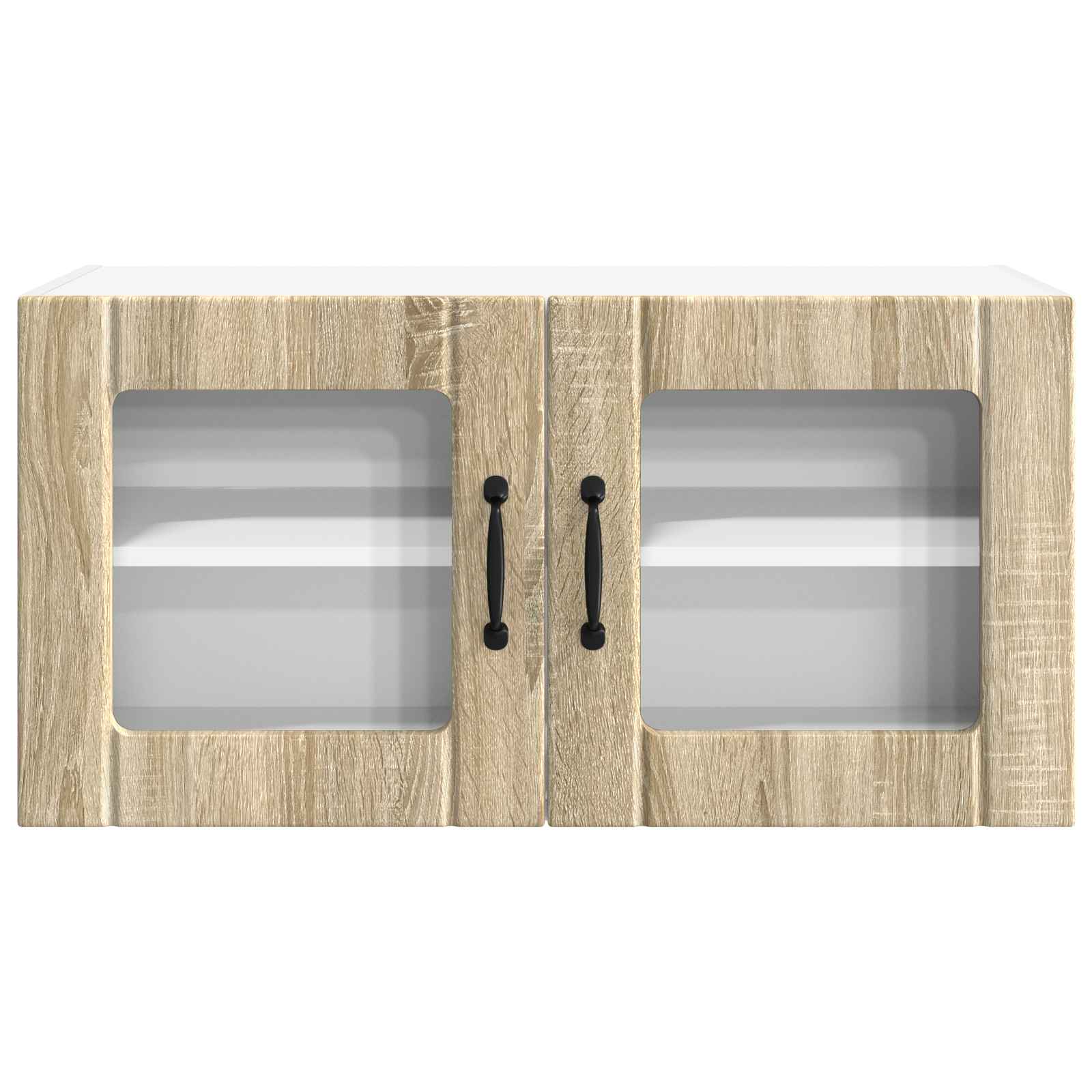 Zidni stakleni ormar Sonoma hrast 80 x 31 x 40 cm