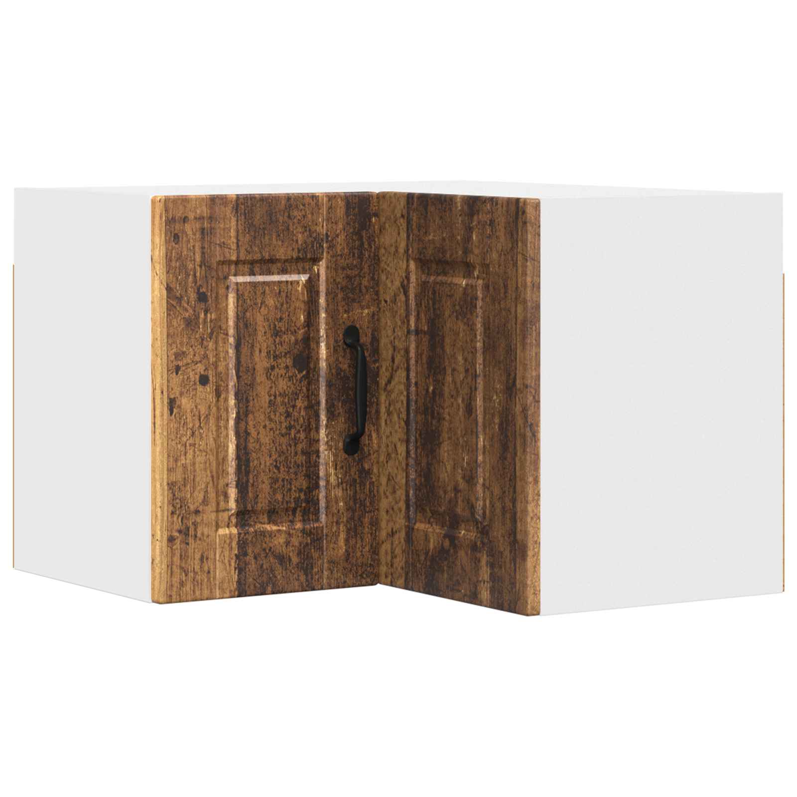 Zidni kutni ormar Staro drvo 57 x 57 x 40 cm Konstruirano drvo