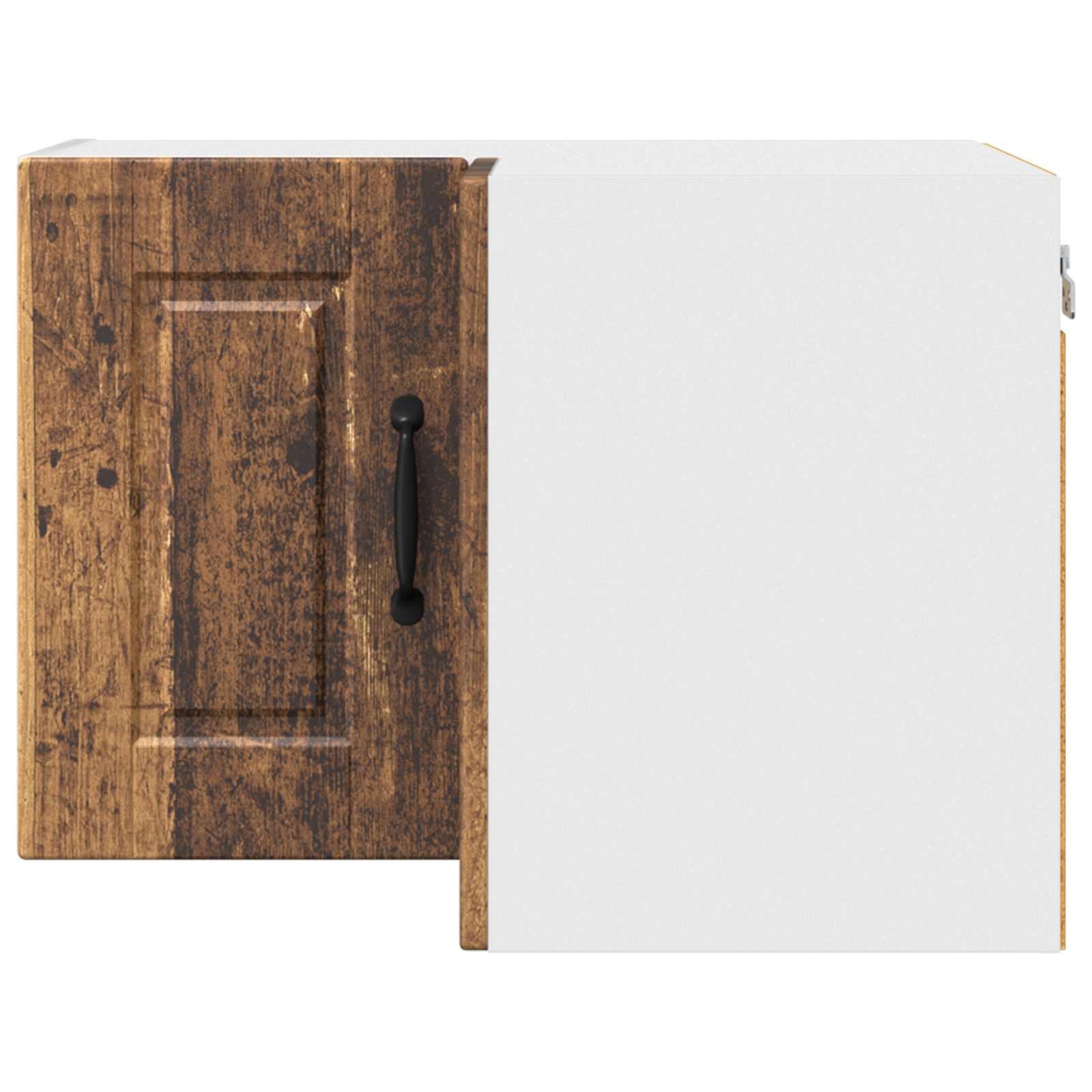 Zidni kutni ormar Staro drvo 57 x 57 x 40 cm Konstruirano drvo