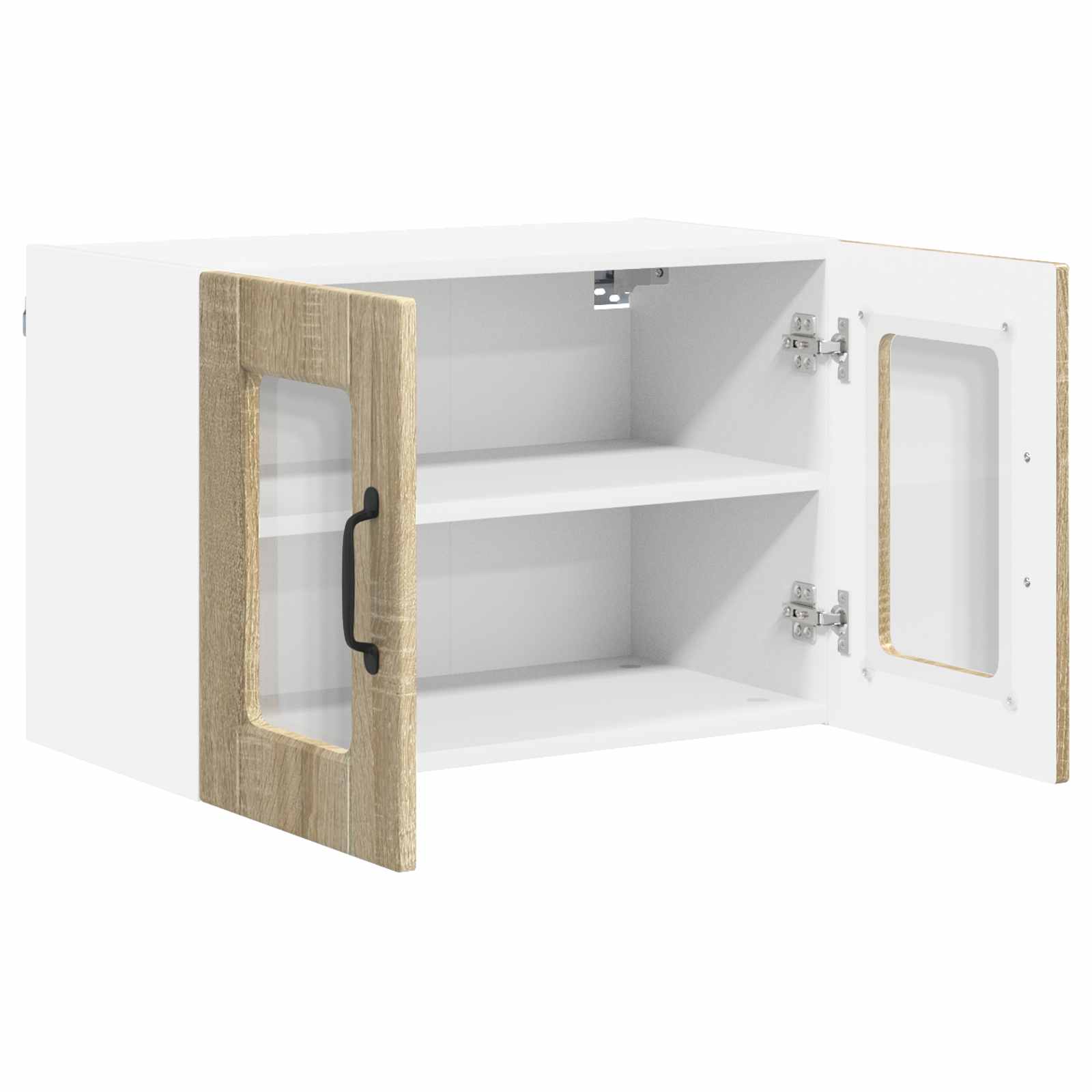 Zidni stakleni ormarić Sonoma hrast 60 x 31 x 40 cm