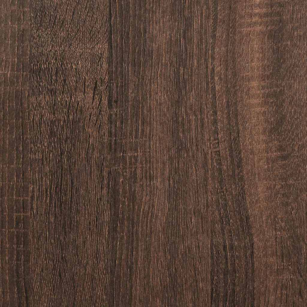 Zidni stakleni ormarić Smeđi hrast 60 x 31 x 40 cm