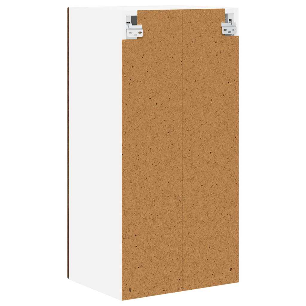 Zidni stakleni ormarić Smeđi hrast 40 x 31 x 80 cm