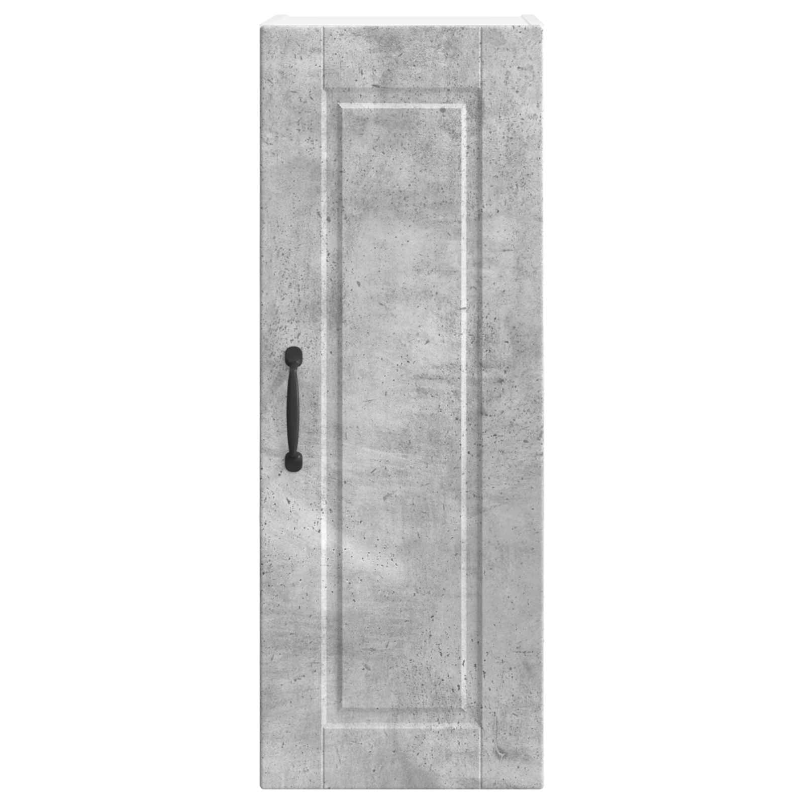 Ormar za Zid 2 pcs Betonski sivi 30 x 31 x 80 cm