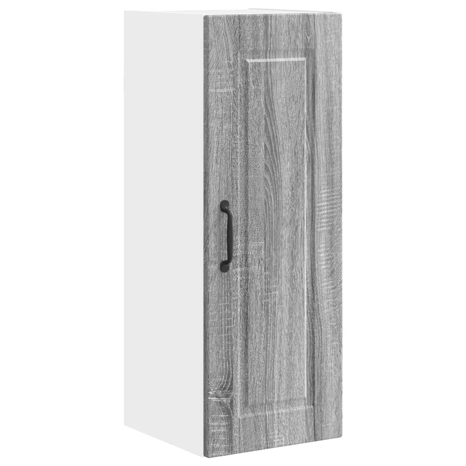 Ormar za Zid 2 pcs Siva Sonoma 30 x 31 x 80 cm
