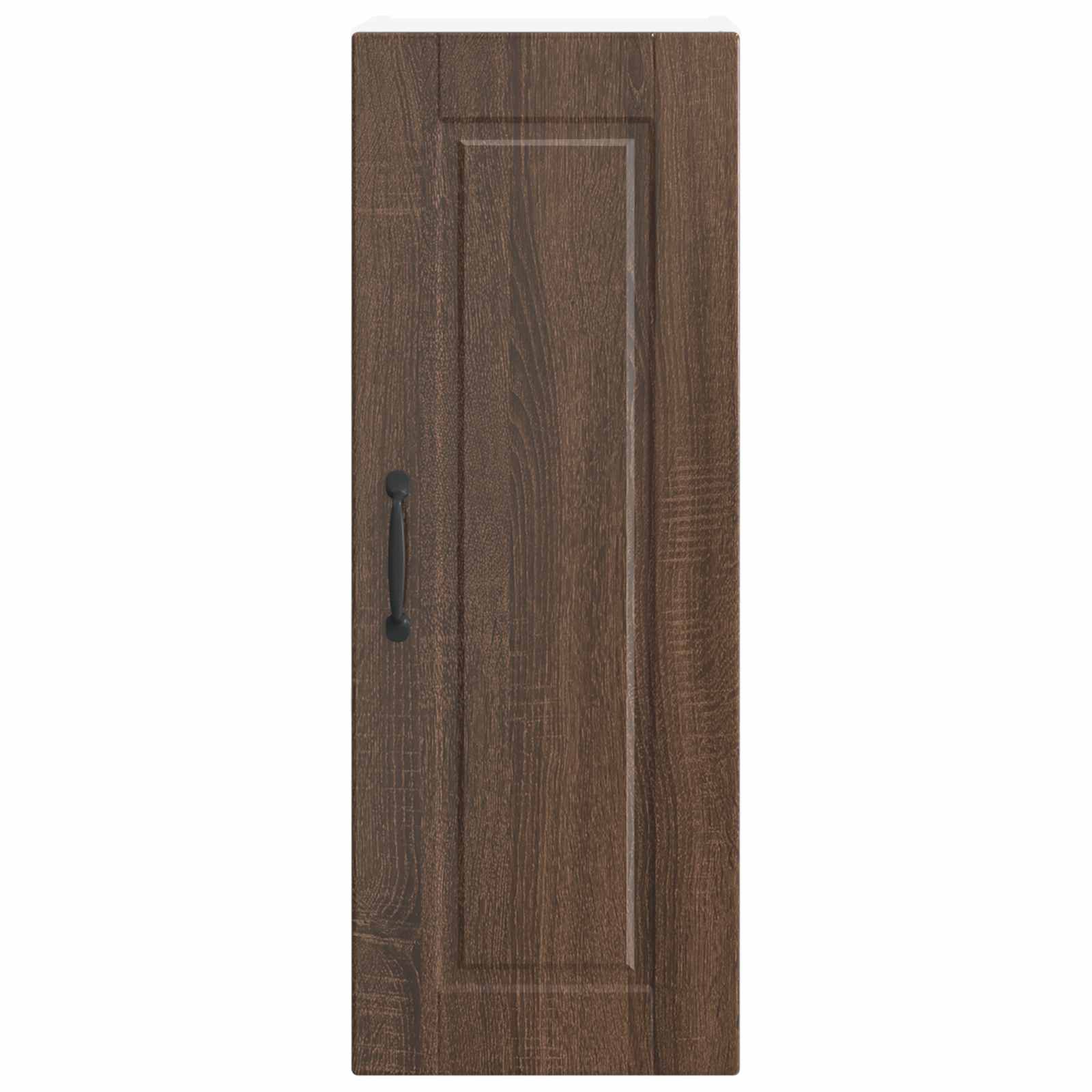 Ormar za Zid Smeđi hrast 30 x 31 x 80 cm Konstruirano drvo