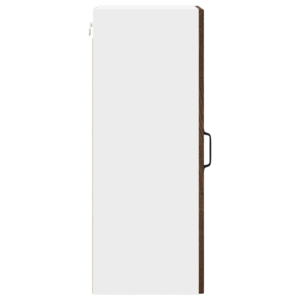 Ormar za Zid Smeđi hrast 30 x 31 x 80 cm Konstruirano drvo