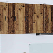 Ormar za Zid 2 pcs Staro drvo 30 x 31 x 80 cm Konstruirano drvo
