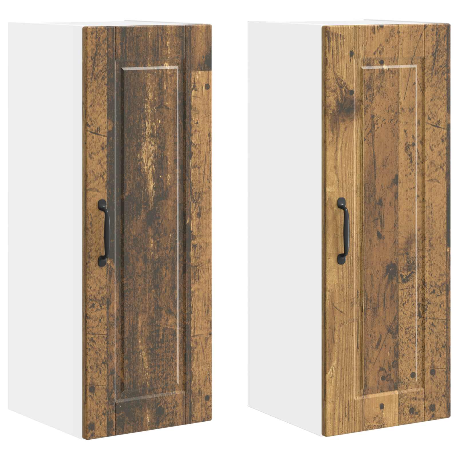 Ormar za Zid 2 pcs Staro drvo 30 x 31 x 80 cm Konstruirano drvo