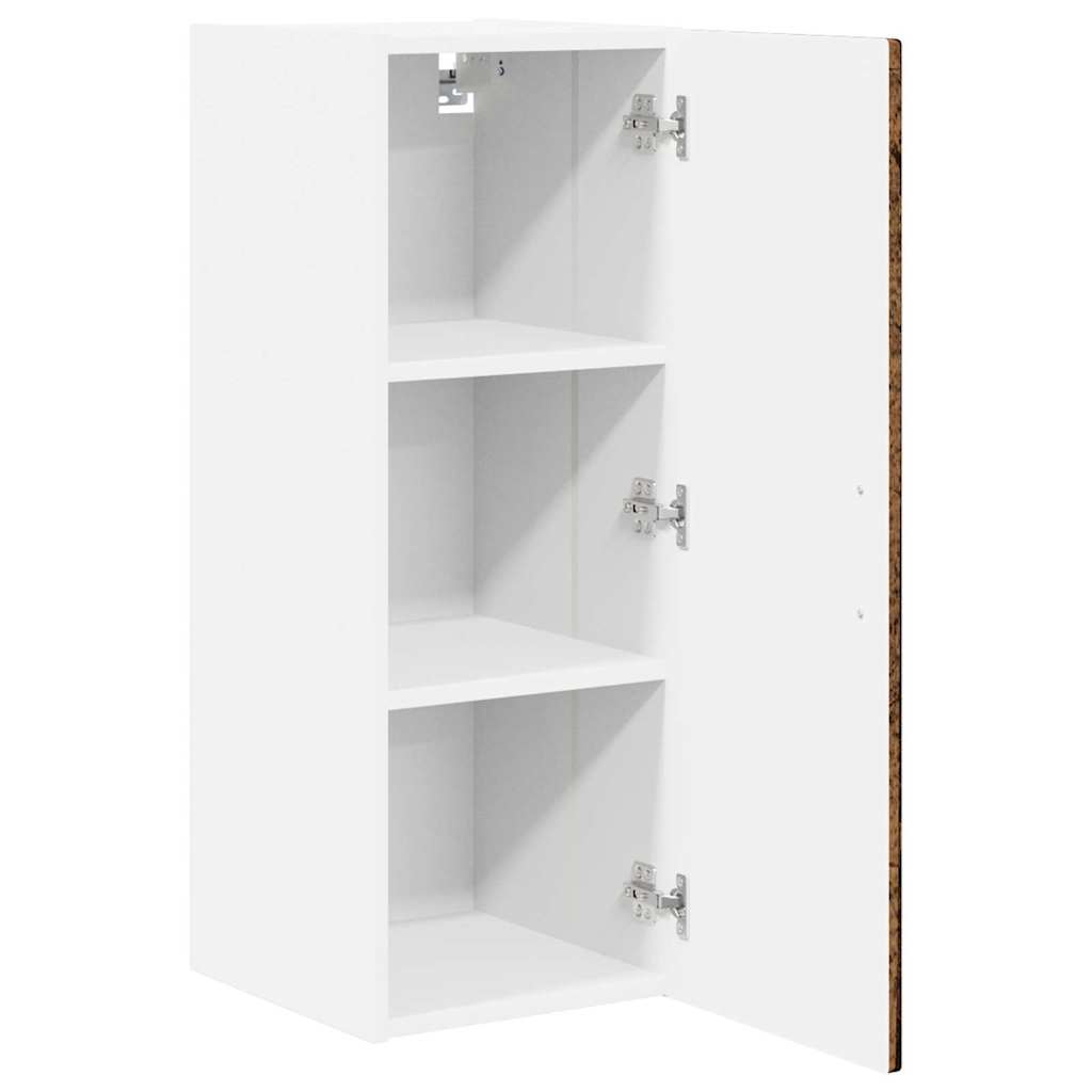 Ormar za Zid 2 pcs Staro drvo 30 x 31 x 80 cm Konstruirano drvo