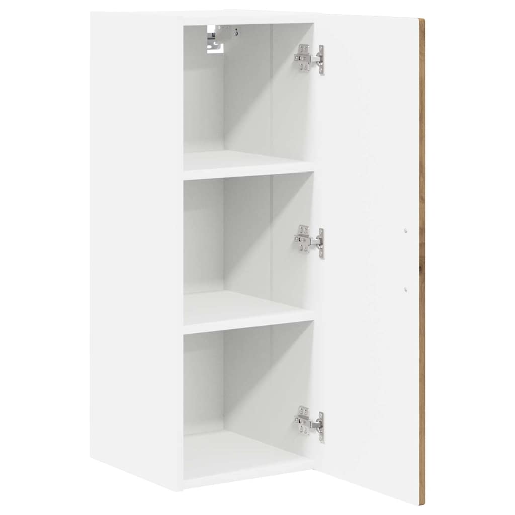 Ormar za Zid 2 pcs Umjetnički hrast 30 x 31 x 80 cm
