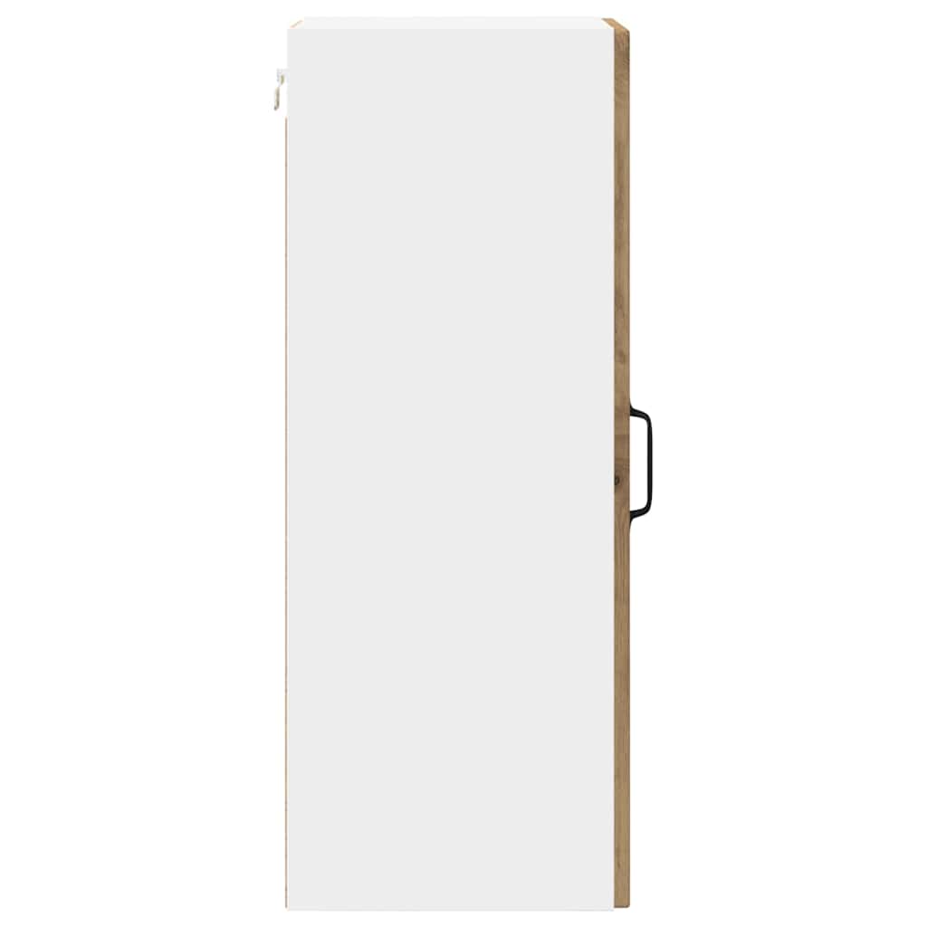 Ormar za Zid 2 pcs Umjetnički hrast 30 x 31 x 80 cm