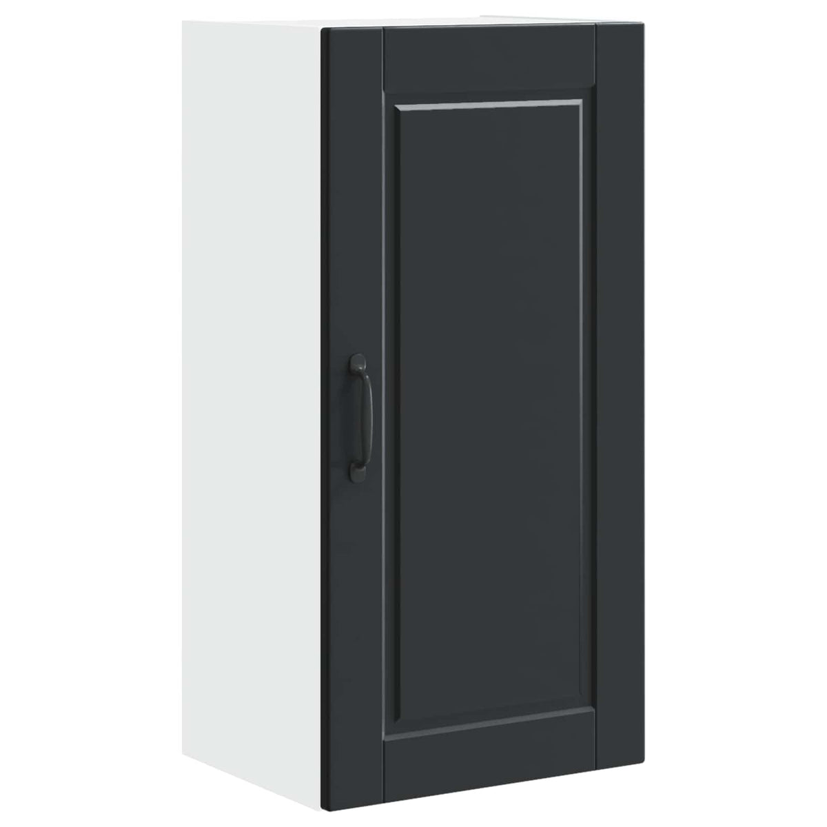 Ormar za Zid Crna 40 x 31 x 80 cm Konstruirano drvo