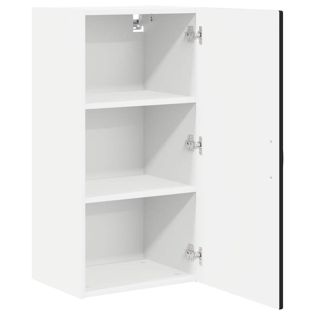 Ormar za Zid Crna 40 x 31 x 80 cm Konstruirano drvo
