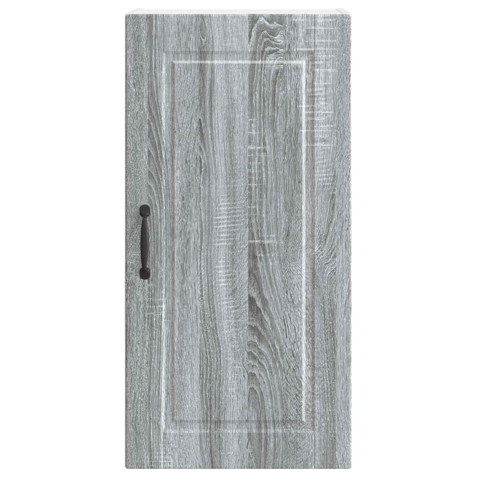 Ormar za Zid Siva Sonoma 40 x 31 x 80 cm Konstruirano drvo