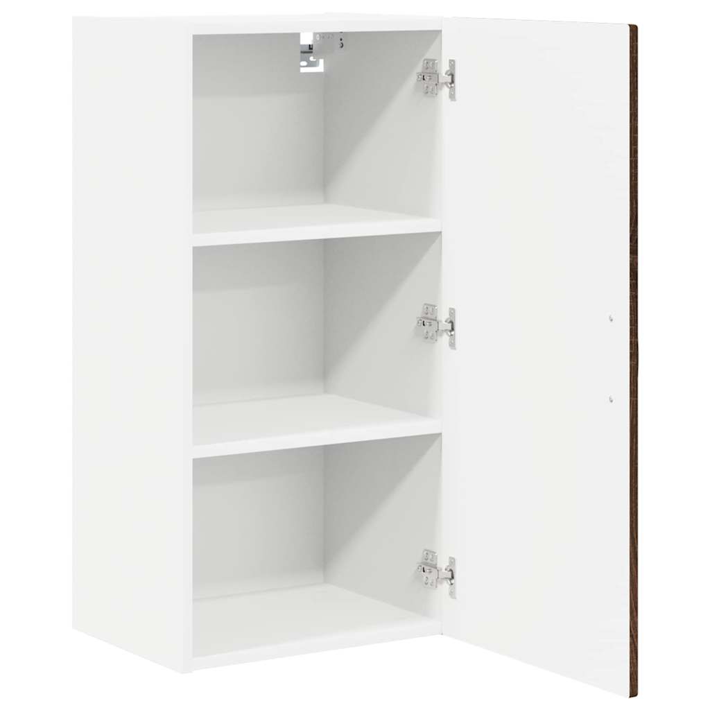 Ormar za Zid Smeđi hrast 40 x 31 x 80 cm Konstruirano drvo
