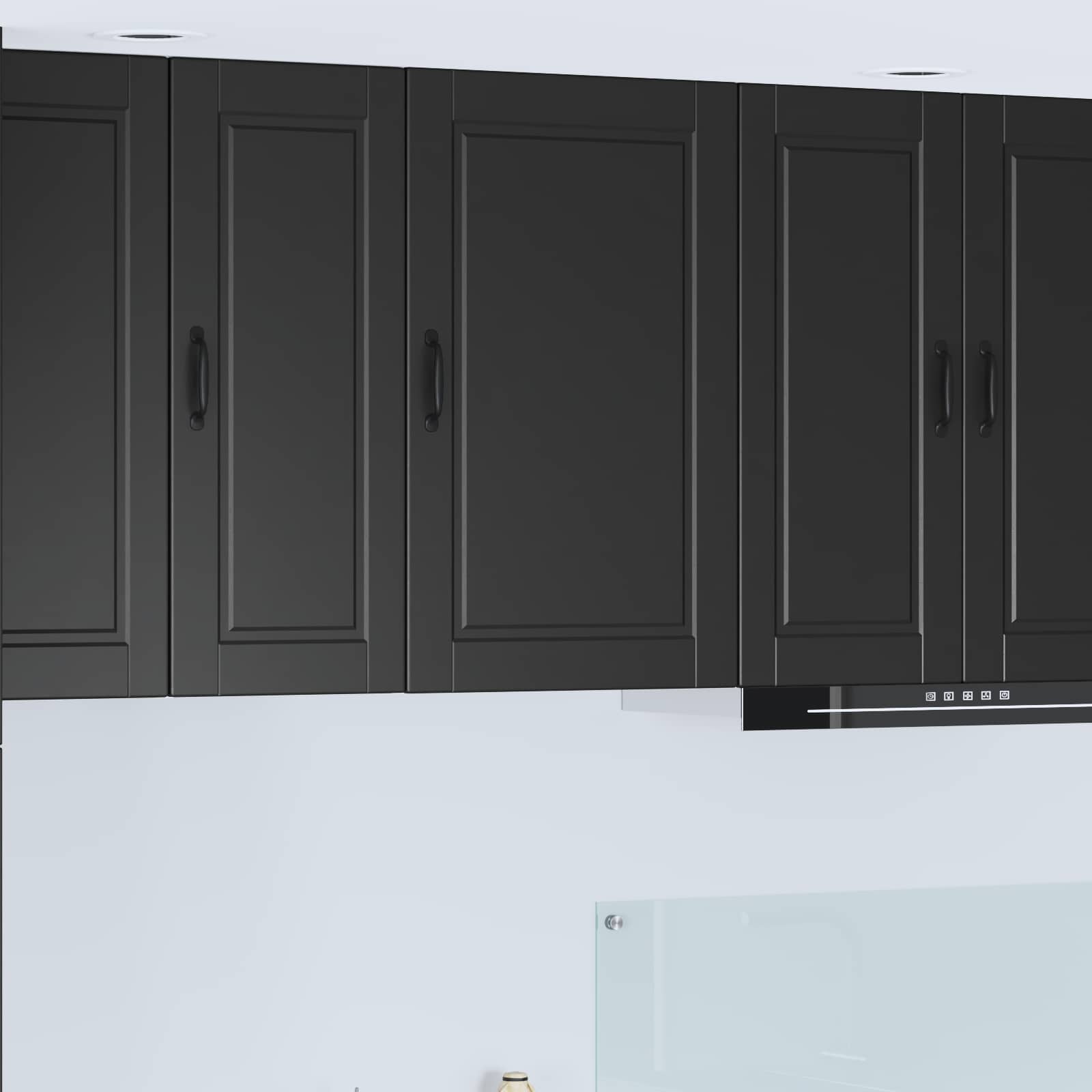 Ormar za Zid Crna 50 x 31 x 80 cm Konstruirano drvo