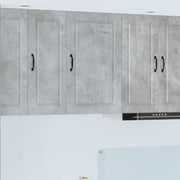 Ormar za Zid Betonski sivi 50 x 31 x 80 cm Konstruirano drvo