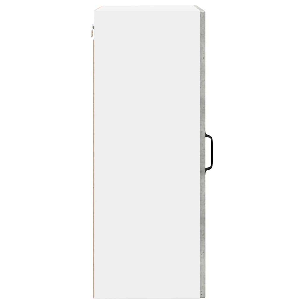 Ormar za Zid Betonski sivi 50 x 31 x 80 cm Konstruirano drvo