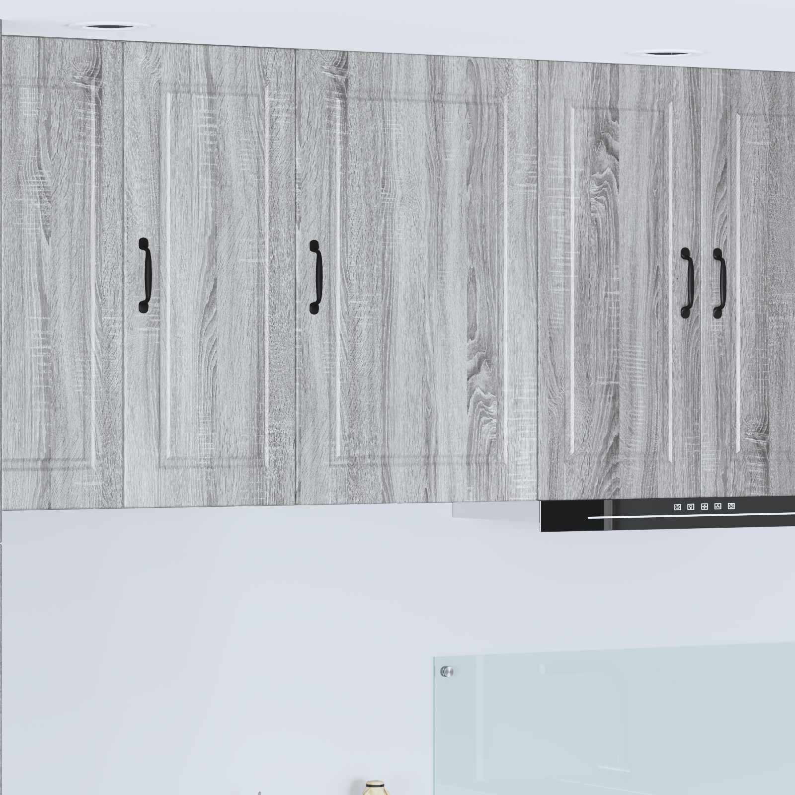 Ormar za Zid Siva Sonoma 50 x 31 x 80 cm Konstruirano drvo