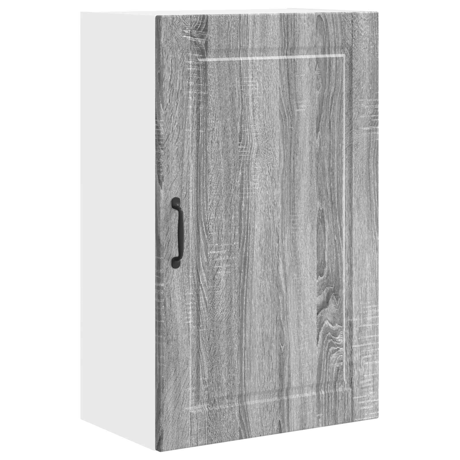 Ormar za Zid Siva Sonoma 50 x 31 x 80 cm Konstruirano drvo