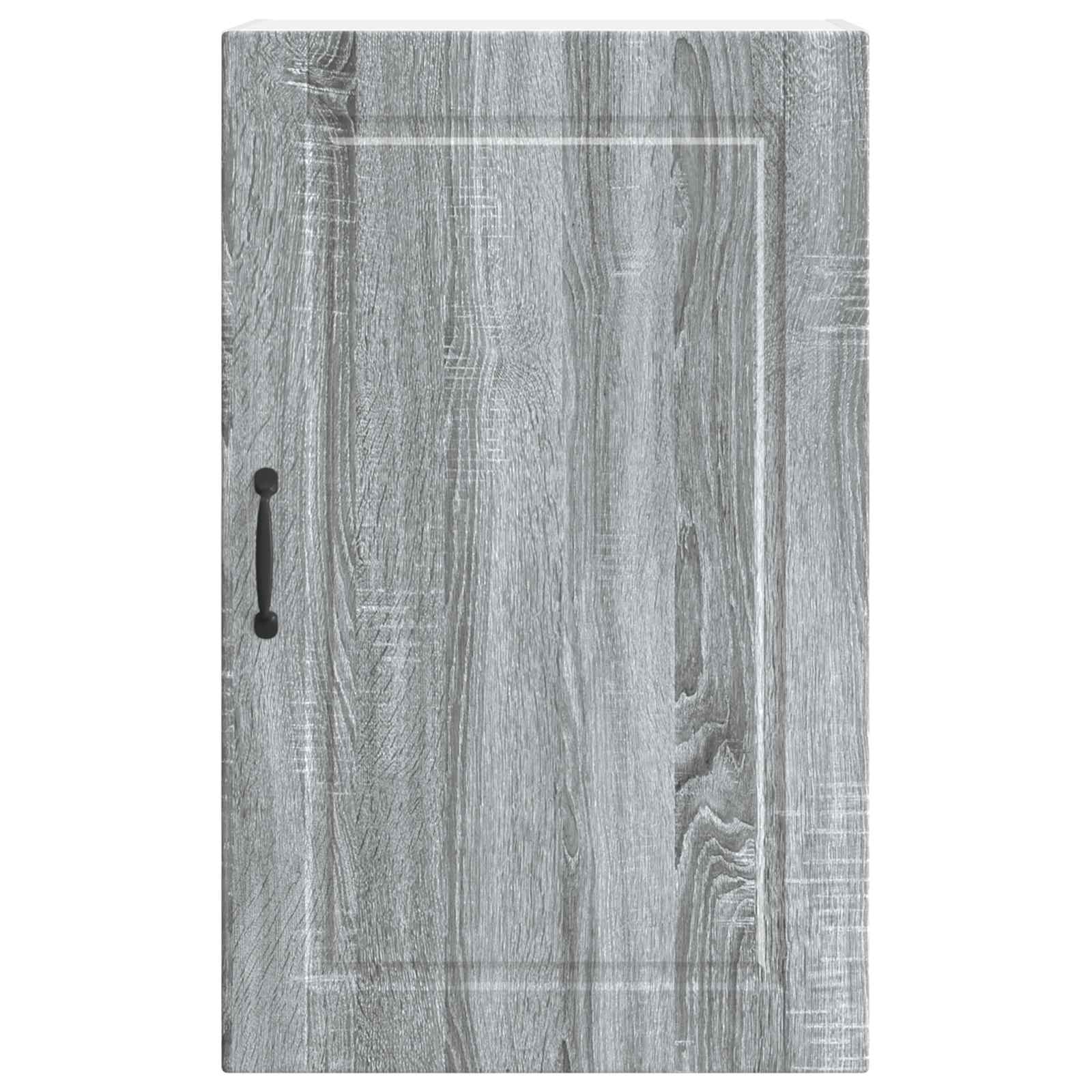 Ormar za Zid Siva Sonoma 50 x 31 x 80 cm Konstruirano drvo