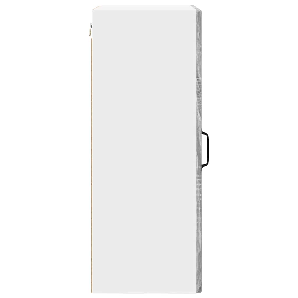 Ormar za Zid Siva Sonoma 50 x 31 x 80 cm Konstruirano drvo