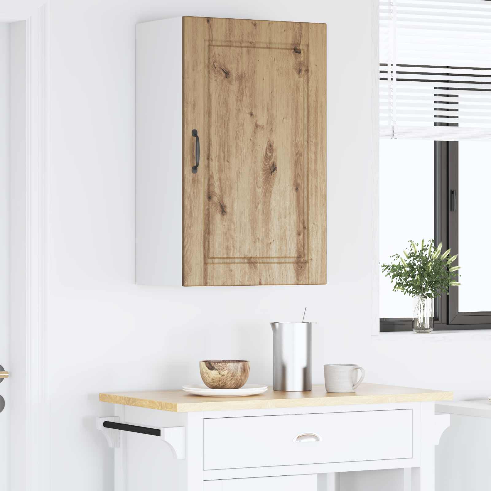Ormar za Zid Umjetnički hrast 50 x 31 x 80 cm Konstruirano drvo