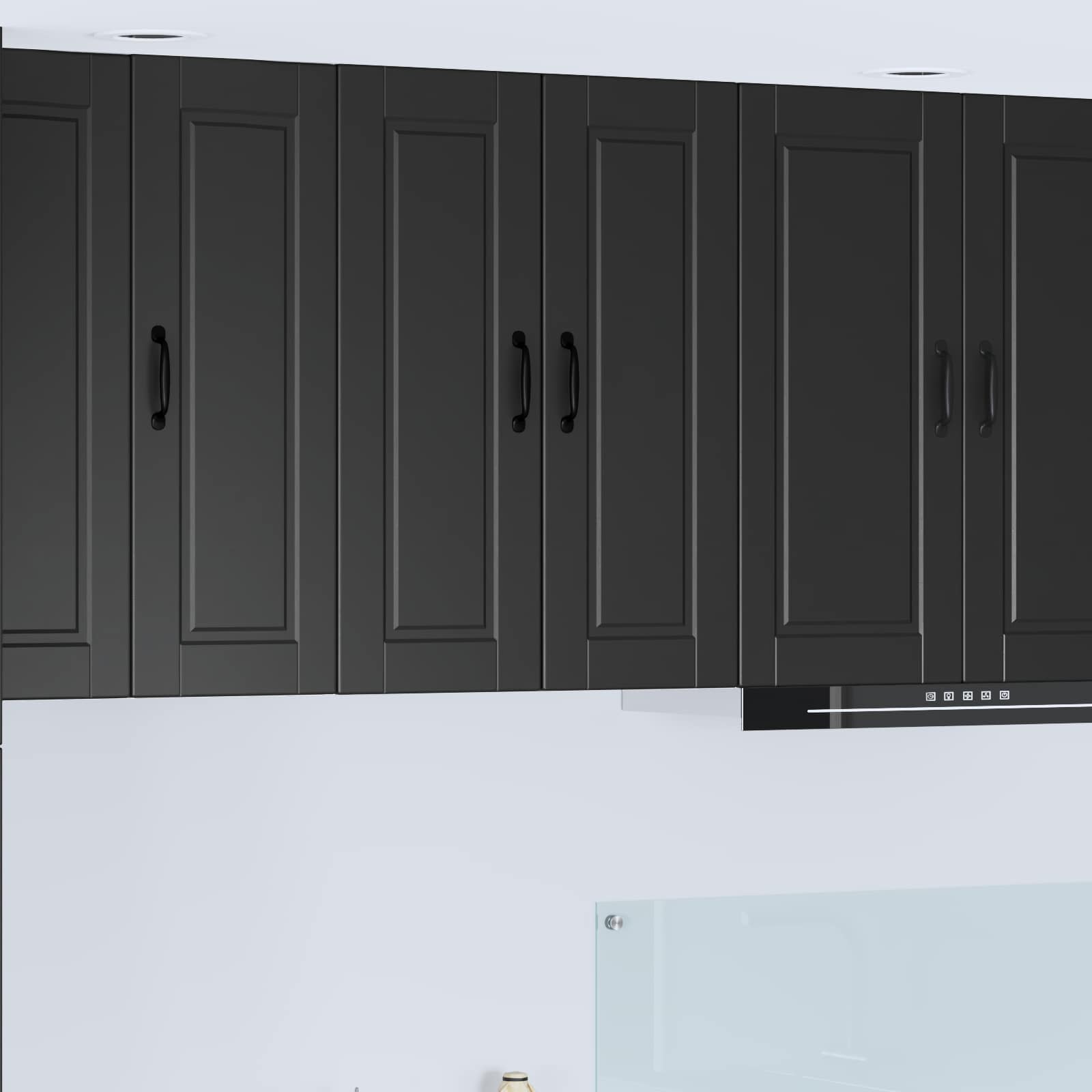 Ormar za Zid Crna 60 x 31 x 80 cm Konstruirano drvo