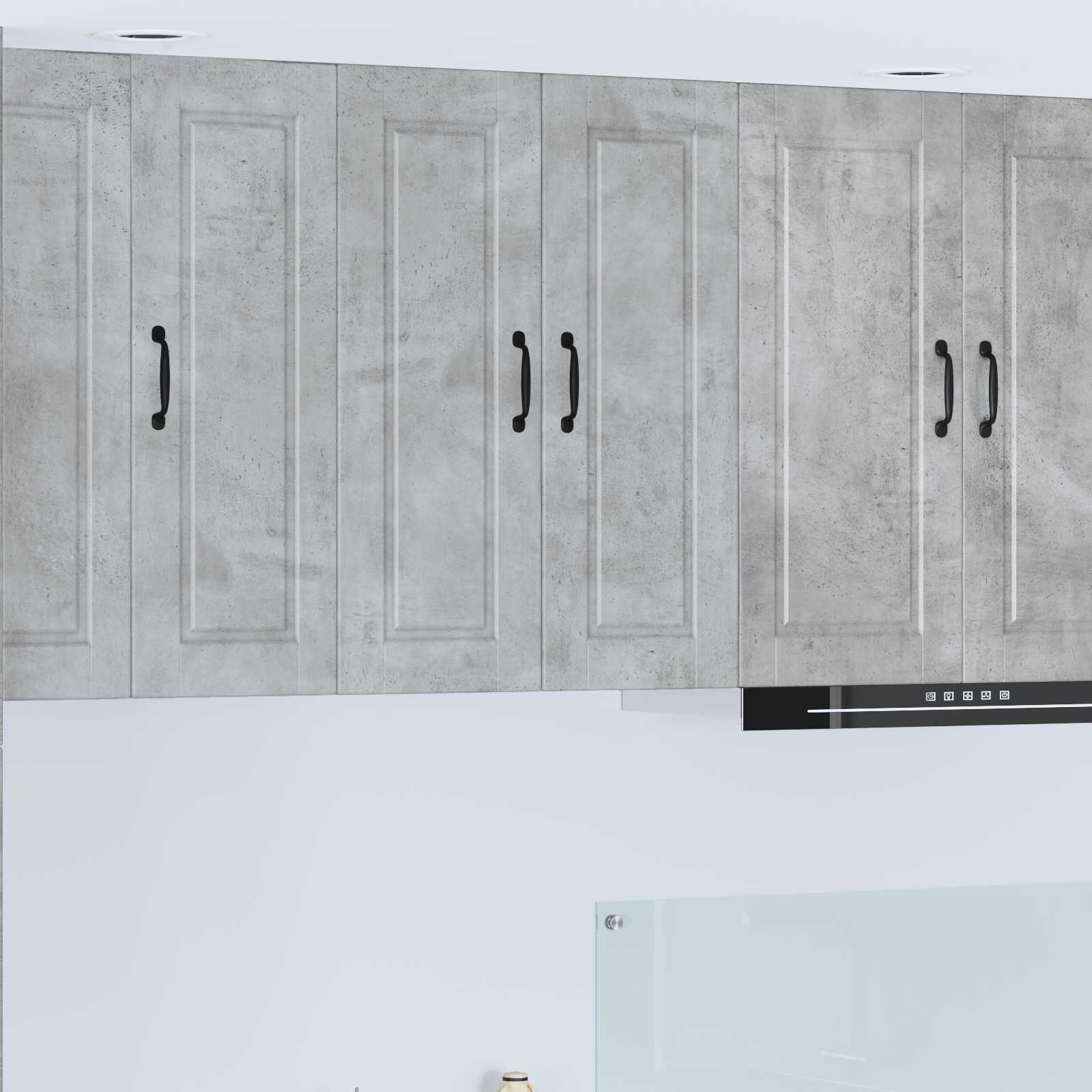 Ormar za Zid Betonski sivi 60 x 31 x 80 cm Konstruirano drvo