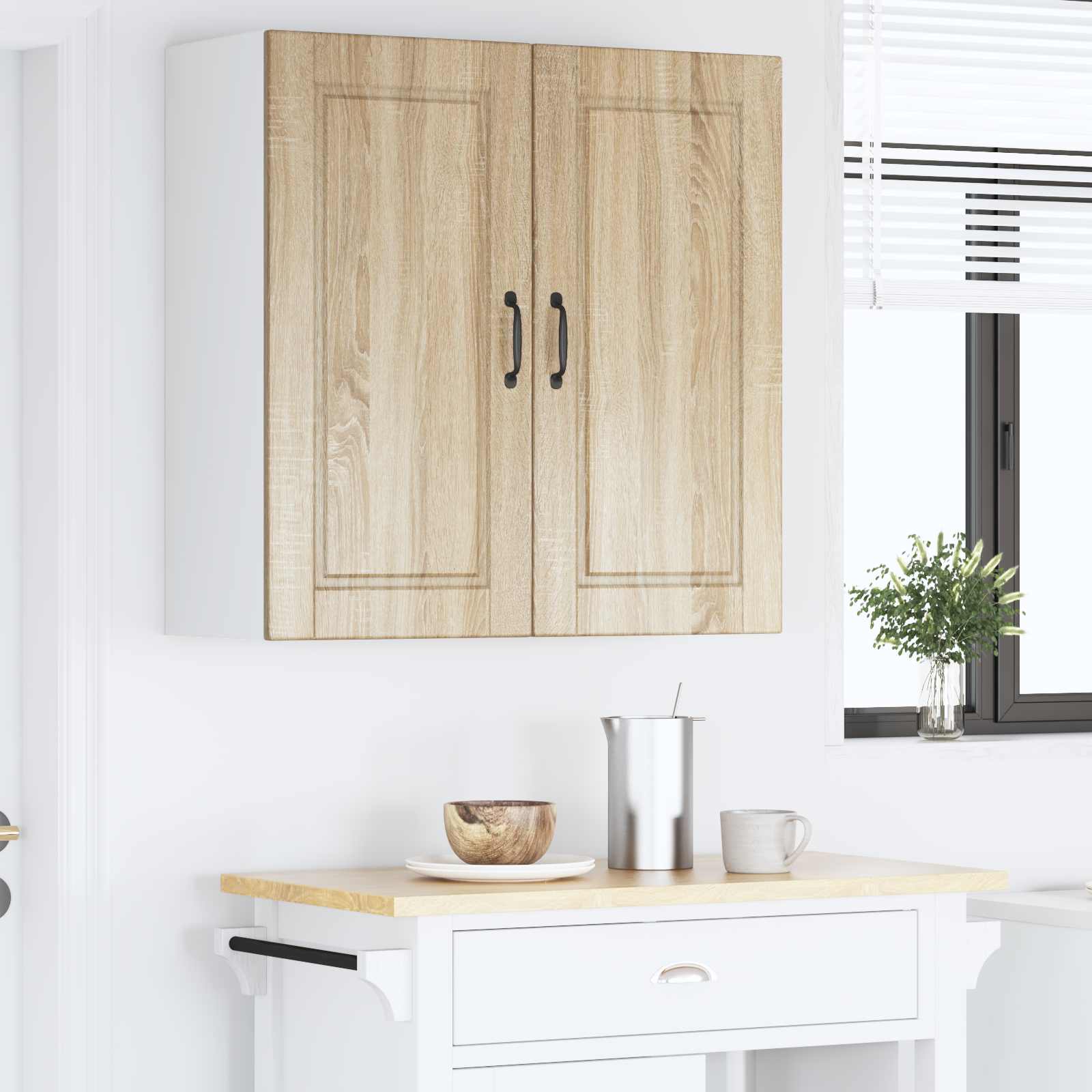 Ormar za Zid Sonoma hrast 80 x 31 x 80 cm Konstruirano drvo