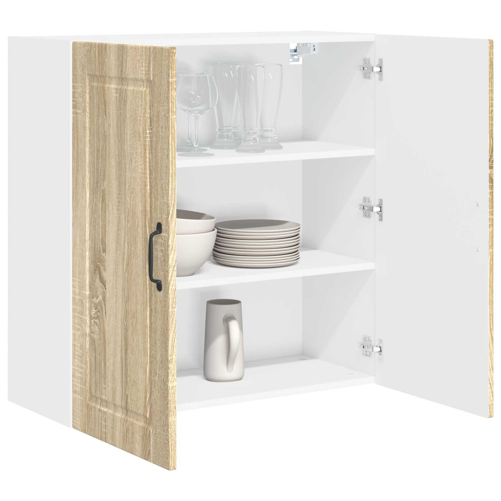 Ormar za Zid Sonoma hrast 80 x 31 x 80 cm Konstruirano drvo