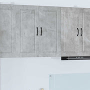 Ormar za Zid Betonski sivi 80 x 31 x 80 cm Konstruirano drvo