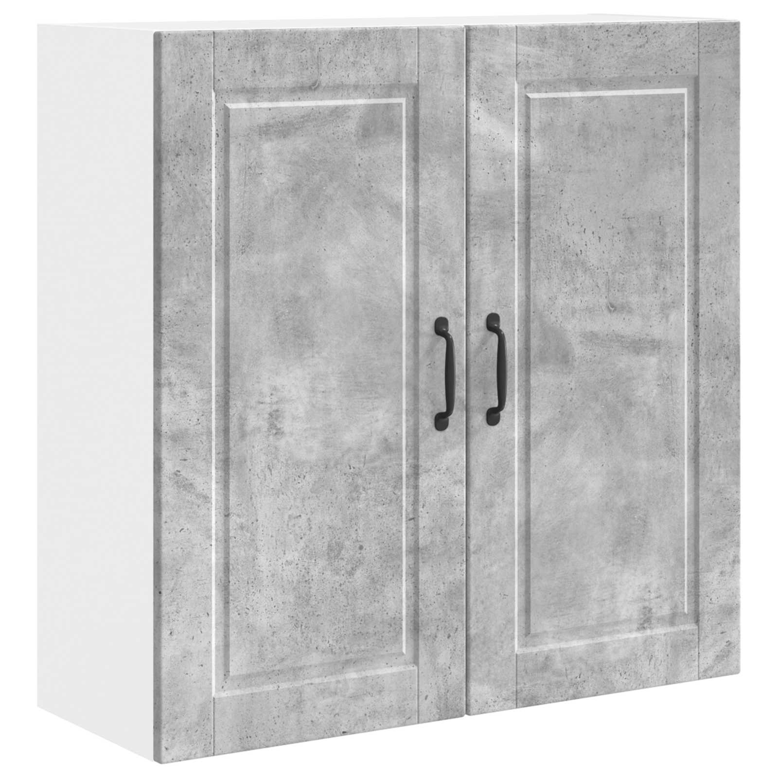 Ormar za Zid Betonski sivi 80 x 31 x 80 cm Konstruirano drvo