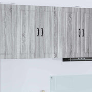 Ormar za Zid Siva Sonoma 80 x 31 x 80 cm Konstruirano drvo