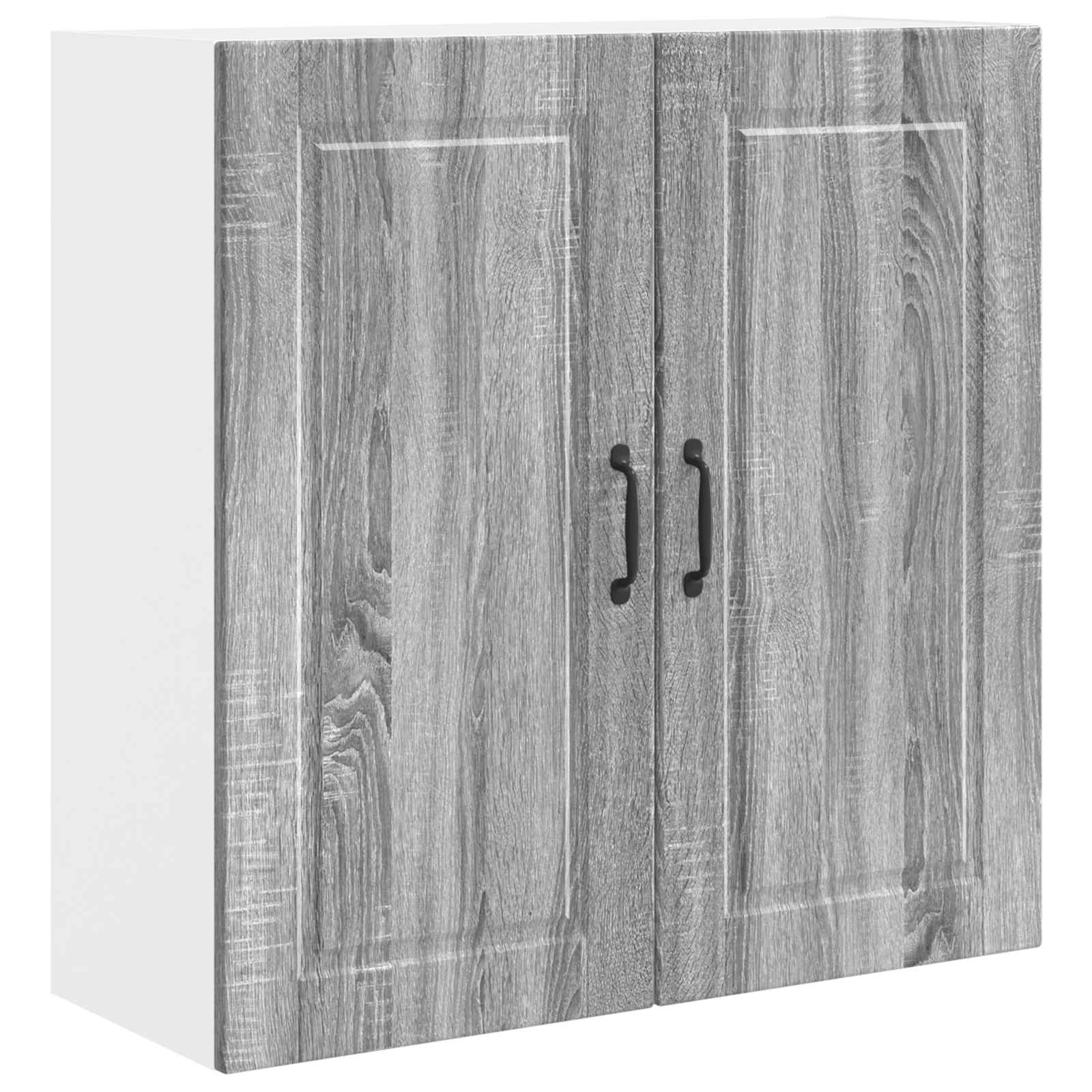 Ormar za Zid Siva Sonoma 80 x 31 x 80 cm Konstruirano drvo