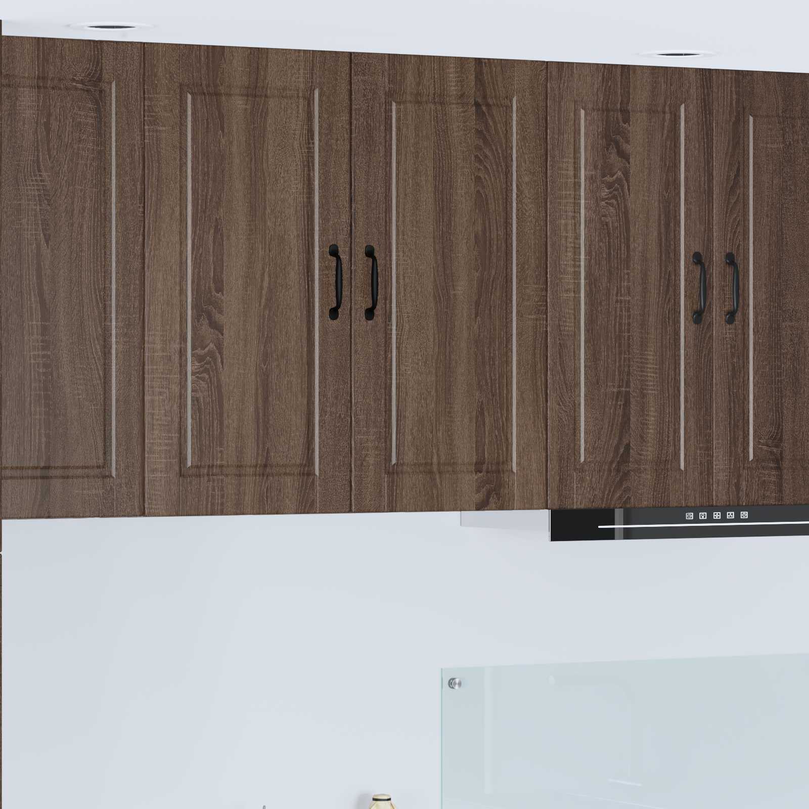 Ormar za Zid Smeđi hrast 80 x 31 x 80 cm Konstruirano drvo